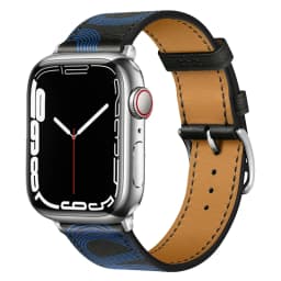 Leather strap For Apple watch band 44mm 45mm 49mm 41mm 40mm Accessorie wristband correa bracelet iWatch series 9 7 8 SE ultra 2