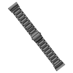 Stainless Steel Watchband Strap for Fitbit Charge 5 / Fitbit Charge 4 / Charge 3 SE Bands Metal Replacement Watch Bracelet Black