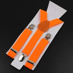 Hot Sale Solid Color Elastic Leather Children Suspenders Adjustable Straps For Kids Boy Girl Shirt Pants Skirt Classic Accessory