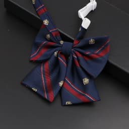 New School Formal Uniform Tie Classic Stripe Plaid British Tie For Student Children Bowtie Necktie Daily Wear Cravat Accessories