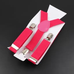 Hot Sale Solid Color Elastic Leather Children Suspenders Adjustable Straps For Kids Boy Girl Shirt Pants Skirt Classic Accessory