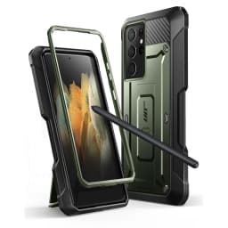 SUPCASE For Samsung Galaxy S21 Ultra Case 5G (2021 Release) UB Pro Full-Body Dual Layer Rugged Holster Kickstand with S Pen Slot