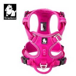 Truelove Pet Harness Nylon Webbing with Bright Reflection Adjutable Aluminum Alloy for Big Medium Small Dog TLH56512