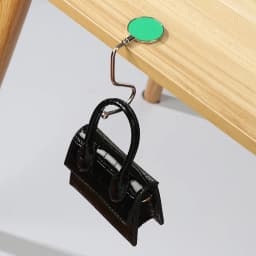 1Pcs Portable Crystal Bag Purse Hook Handbag Hanger Table Hook Durable Metal Desk Hanger Hooks Bag Organizer Accessories