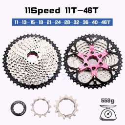 SUNSHINE MTB Cassette Shimano Deore M5100 11 Speed 52T 50T 46T 42T Mountain Bike 11V K7 42T 51T 11S Sprocket Bicycle Ratchet