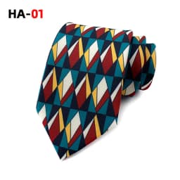 Men Luxury Tie 8cm Copy Silk Tie For Men Print Vintage Design Necktie Silk Feeling Cravat For Wedding Party Gifts Stripe Cravats