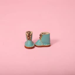 New 1/12bjd Bjd Doll Shoes High Top Handmade Leather Cowhide boots Shoes For Obitsu 11 OB11 Size GSC Doll 11cm Body Body9