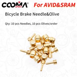 10 Sets Bicycle Hydraulic Brake Hose BH90 BH59 Olive Needle/Connector Insert Connector Bolt For Shimano Magura AVID SRAM