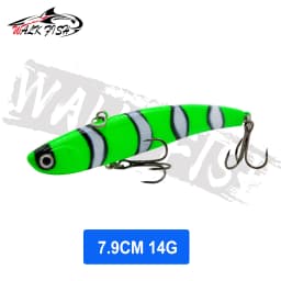 WALK FISH Sinking Vibration Fishing Lure 10g 14g 18g 22g Hard Bait Artificial VIB Winter Ice Fishing Pike Bait Tackle Isca Pech
