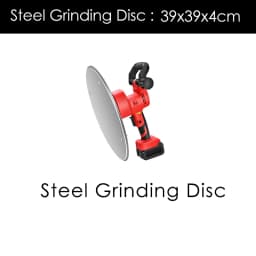 Steel Grinding Disc Sander Disc Sponge Plate Hard wipe Plate for Electric Cement Mortar Trowel Wall Smoothing Machine Accessory