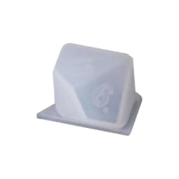DIY Crystal Epoxy Mold Dice Fillet Shape Multi-spec Digital Game High Mirror Silicone Mould Making Accessories