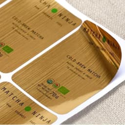 White or Transparent PVC/PP/PET/VINYL Waterproof/UV Resistant Labels, Customized Sticker For Glass/Plastic Bottle