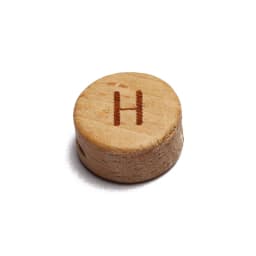 20Pcs/lot 10 15mm Mixed Letter Beech Wood Beads Round Flat Alphabet Loose Spacer Beads For Jewelry Making Handmade Diy Bracelet