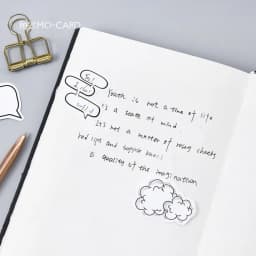 45PCS/box Creative Dialog Box Album Paper Lable Stickers Crafts And Scrapbooking Decorative Lifelog Sticker Cute Stationery
