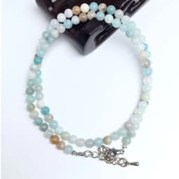 Ladies Natural Labradorite Tiger Eye Stone Agate 4mm Beads Necklace Collier Femme Choker Wedding Bridal Jewelry Party Gifts