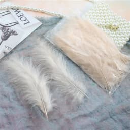 Natural Feathers 10-15cm Turkey Plume 4-6 Inches Chicken Feather Colorful Plumas Para Manualidades For Wedding Dress Decoration