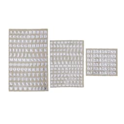 5Pcs 3mm Alphabet Letters Chunky Glitter Epoxy Resin Decorative Stickers Engkish Letters Numbers UV Epoxy Resin Fillings