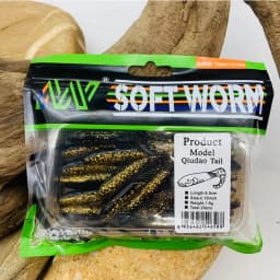 Hanlin 10pcs/20pcs 65mm/55mm Silicone Soft Lures Piece Artificial Wobblers Bait For Fishing Pva Swimbait Pike Bass Carp Tackle