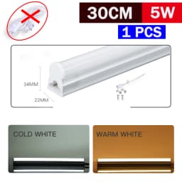 Led Bar Light Profile 10W 20W Led Strip T5 Tube Kitchen Indoor Lighting 30cm 50cm Wall Lamp Lights for Kitchen Cabinet AC85-265V