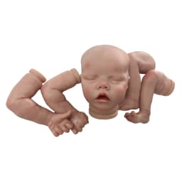 16 Inch Painted Reborn Doll Kits Twins Handmade Bebe Doll Parts Accessories DIY Unassembled Reborn Kits