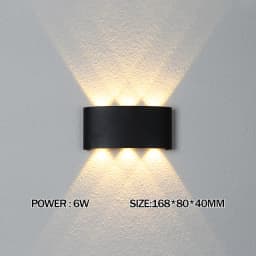 IP65 Led Wall Lamp Waterproof Interior Wall Light AC110V 220V Lndoor Outdoor Lighting For Living Room Bedroom Stairs Home Decor