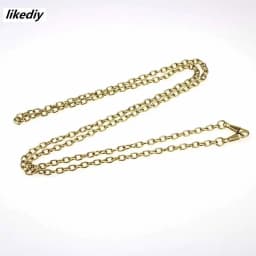 1 Piece About Length 120 CM Width 0.5cm O Type Replacement Metal Purse Chain For Shoulder Cross Body Handbags Bag Accessories