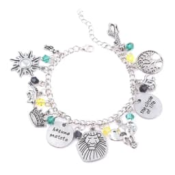 TV show Friends Charms Bracelet Central Perk Coffee Time Pendant Bangles Bracelets for Women Men Jewelry Gift