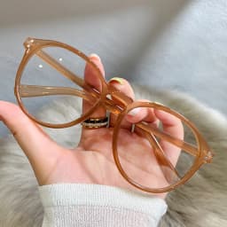 High-quality Large Frame Glasses Myopia Glasses Women Men Nearsighted Eyewear Anti Blue Light Glasses with Diopters Minus -1.0