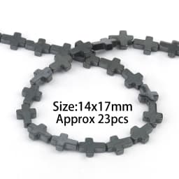 Natural Black Hematite Round Beads Star Heart Column Irregular Shape For Jewelry Making DIY Charms Bracelets Accessories 15''