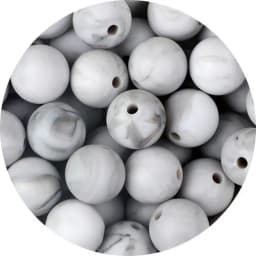 BOBO.BOX 20Pcs Silicone Beads 9MM Round Beads DIY Baby Pacifier Chain Pendant BPA Free Eco-friendly Baby Teether Toy Accessories