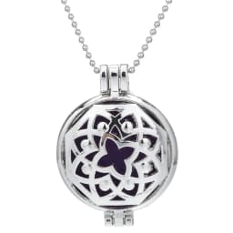 Tree of Life Aroma Diffuser Necklace Perfume Essential Oil Diffuser Aromatherapy Locket Pendant Necklace Fashion Jewelry