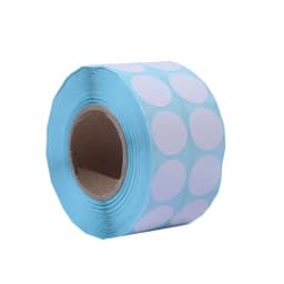 10mm 15 25 30 40 50 60 70 80 90 100mm Diameter Round Blank White Thermal Paper Label SKU Barcode Size Cake Flower Food Sticker