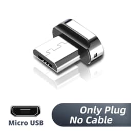 FONKEN Magnetic Charging Cable USB Type C Magnetic Phone Charger Cable For realme gt6 Magnet Cable Micro USB Android Charge Cord