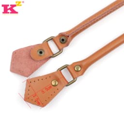 Handle Bag Straps Genuine Leather 40cm/50cm/60cm Handle Belt Shoulder Bag Handles Replacement for Handbags Strap DIY Accessories