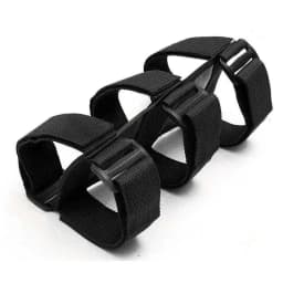 Adjustable Extinguisher Mount Strap Oxford Cloth Car Roll Bar Fire Safety Holder Belt for Jeep Wrangler TJ JK JL 1997-2018