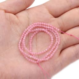 100% Natural Stone Beads Small Faceted Beads for Women Jewelry Making DIY Necklace Bracelet Accessories 2-3mm 15inch