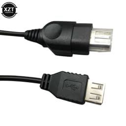 USB CABLE For XBOX Female USB To Xbox Game Controller Adapter Convertion Cable Generation AV Audio Video Composite Wire