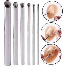 361L Surgical Steel Piercing Receiver Piercing Needle Receiving Tube Body Jewelry Holding Tattoo Supplies Microblading Tools