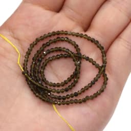 100% Natural Stone Beads Small Faceted Beads for Women Jewelry Making DIY Necklace Bracelet Accessories 2-3mm 15inch