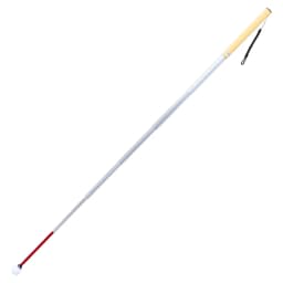 Aluminum Telescopic Blind Cane with Rolling Tip 30cm-150cm (12 inch-59 inch), with 2 Tips