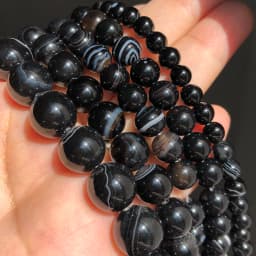 Natural Stone Beads 4 6 8 10mm Turuoqises Lava Amazonite Agates Amethysts Round Beads for Jewelry Making DIY Handmad Bracelet