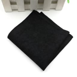Solid Soft Microsuede Handkerchiefs Woven White Pink Red Blue Pocket Square Mens Casual Square Pockets Handkerchief Towels