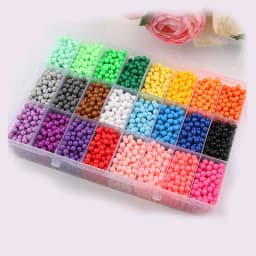 NEW DIY Water Spray Beads 24 Colors Refill Beads Puzzle Crystal Set Ball Games 3D Handmade Magic Toys for Children Manualidades