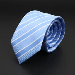 New Men's Tie Classic Red Blue Black Solid Color Stripe 7cm Jacquard Necktie Daily Wear Business Formal Wedding Tie Gift For Men