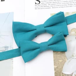 New Light Color Parent-Child Bow Tie Cotton Kids Men Casual Butterfly Cravat White Blue Pink Bowtie Wedding Dinner Accessory