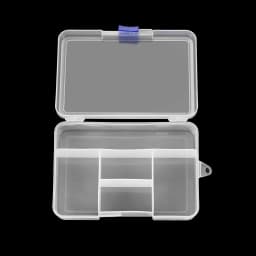 High Quality 5 Grids Plastic Storage Box Jewelry Display Beads Earring Case Organizer DIY Jewelry Accessories Storage Supplies
