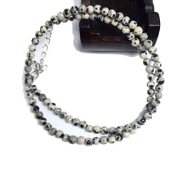 Ladies Natural Labradorite Tiger Eye Stone Agate 4mm Beads Necklace Collier Femme Choker Wedding Bridal Jewelry Party Gifts