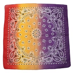 Skull Bandana Square Scarf 100% Cotton Square Handkerchief Hip Hop Sport Paisley Bicycle Head Scarf Woman Scarves For Neck