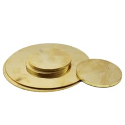 Brass Round Sheet Plate Disc 2mm 5mm 10mm 15mm 20mm 25mm 30mm 35mm 40mm 45mm 50mm 60mm 70mm 80mm 100mm 120mm 150mm 200mm