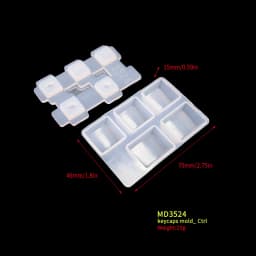 TC156 DIY Set Manual Mechanical Gaming Keyboard Key Caps Resin Clavier Silicon Molds Keycap Mold For Art Epoxy Handmade Crafts